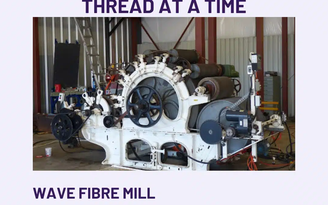 Wave Fibre Mill featured at the Ontario Handspinning Seminar.